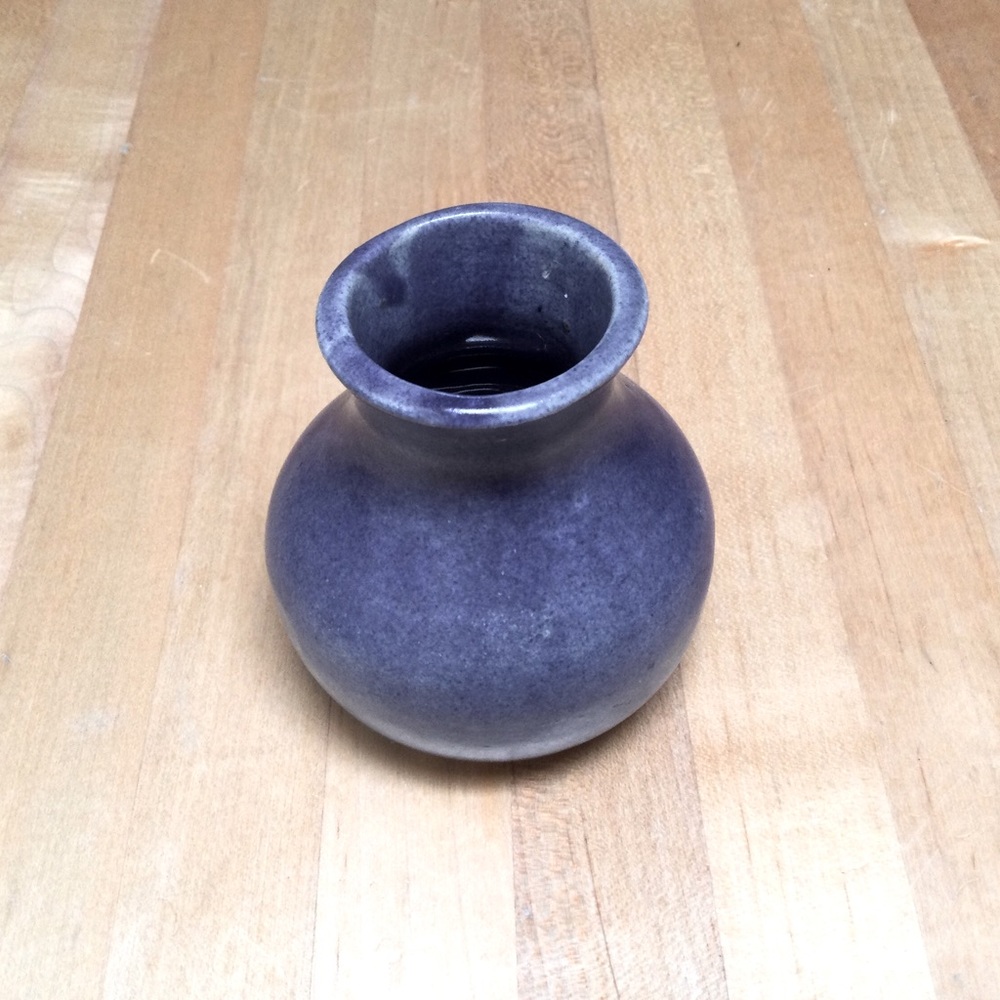 Vintage Bowman Vermont USA Small Vase